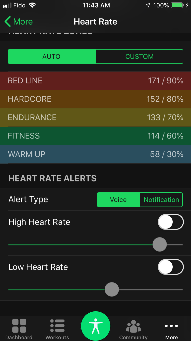 Apple watch heart rate zone online alerts