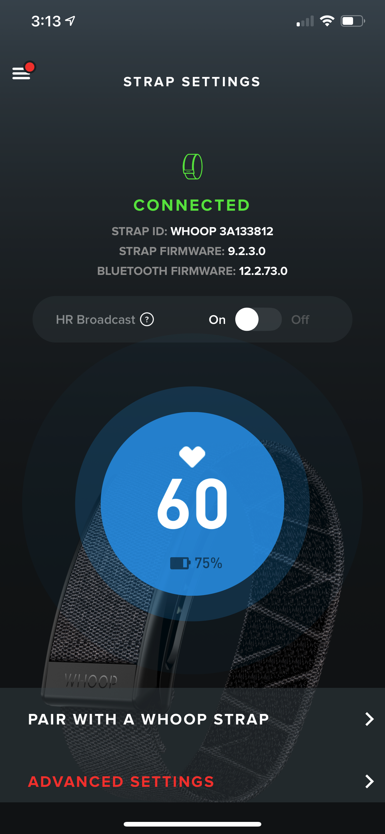 Whoop outlet heart rate